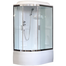 Душевая кабина Royal Bath BK RB 8120BK1-T-CH (прозрачное) правая